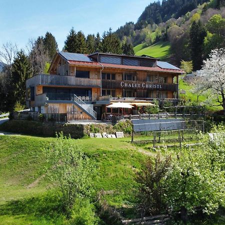 Chalet Christl Panorama Appartements Schruns Buitenkant foto
