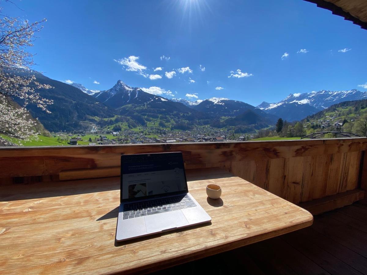 Chalet Christl Panorama Appartements Schruns Buitenkant foto