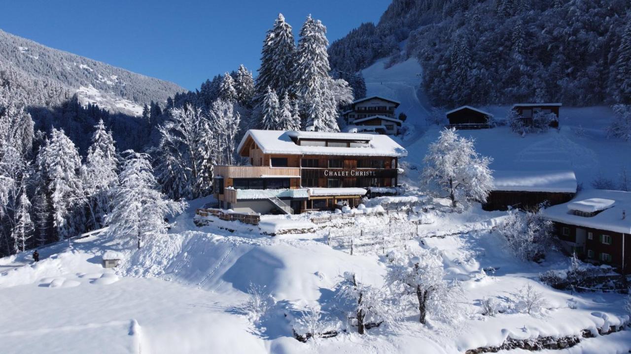 Chalet Christl Panorama Appartements Schruns Buitenkant foto