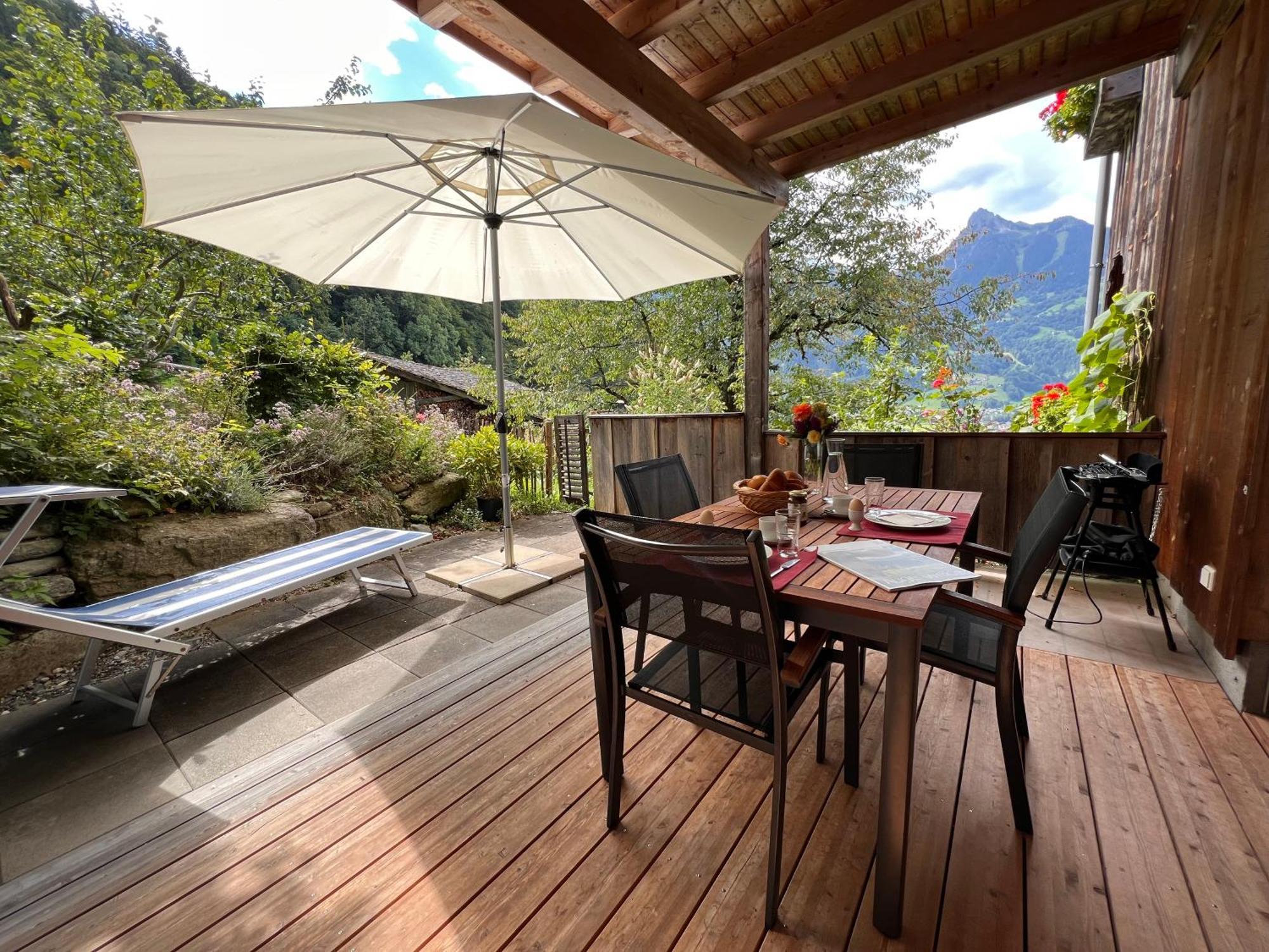 Chalet Christl Panorama Appartements Schruns Buitenkant foto